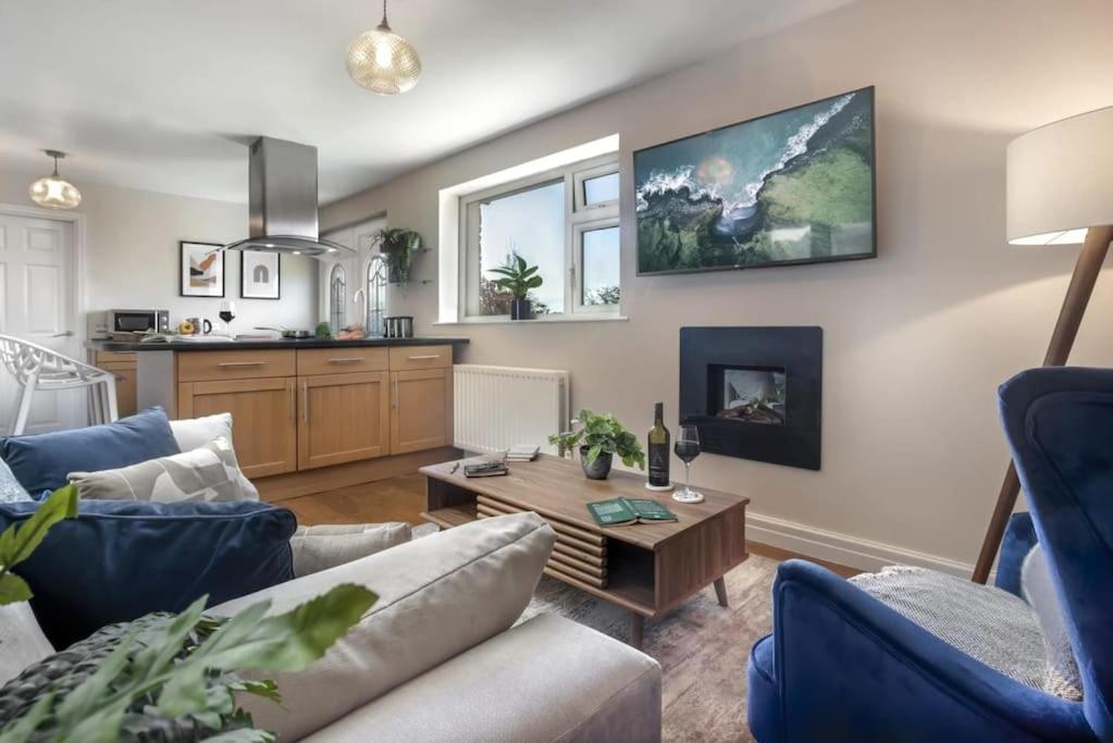 Scar View - Getaway For Two Villa Underbarrow Bagian luar foto